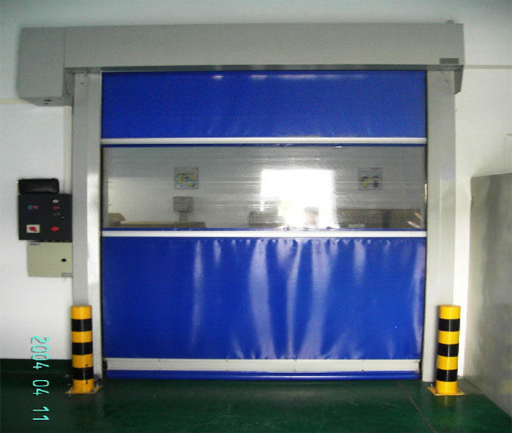 PVC Fabric High Speed Door With Radar Sensor