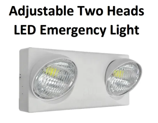 Rechargeable Exit Sign Fire Alarm Emergency Light