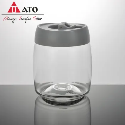 Kitchen Coffee Bean Storage Jar Glass Storage Jar