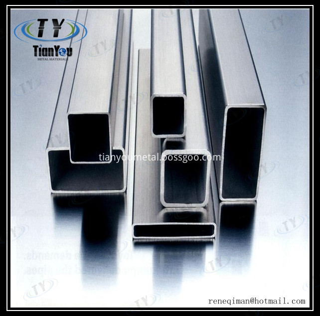 Titanium Square Tube