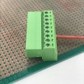 Bloc de pitch PCB de 3,5 mm Bloc à 9 voies