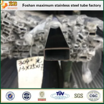 304l 316 SS tubing big sizs flat stainless steel pipe