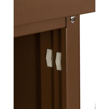 Metal Outdoor Sliding Storage Cabinet Garden Cabinets