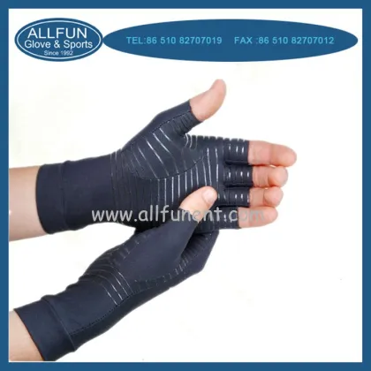 2015 Tommie Copper women's motion fingerless gloves arthritis copper gloves