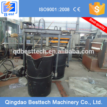Lip Pouring Type Cast Iron Ladle