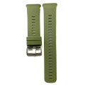 Custom made 2 toned color Silicone watch strap
