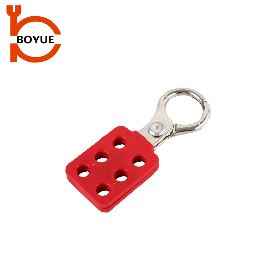 High-Quality 1 Inch Red LOTO-Coated Aluminum Steel Lockout Hasp: A Reliable Product from China