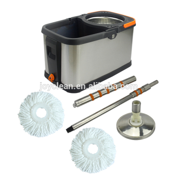 2017 Joyclean Hand Press Square Stainless Steel Bucket Mop