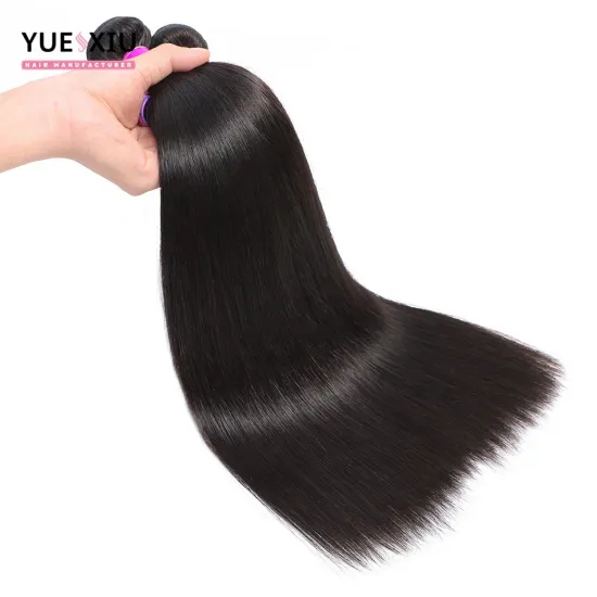 Best Selling 100% Human Hair Manufacturer Virgin Hair Silky Straight Sample Human Remy Weave