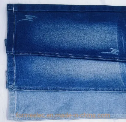 T/C Denim Fabric for Pants Skirt Dress Elastic Denim Satin Stretch Denim