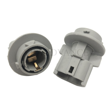 2 Pin Universal Gray Weatherproof Lamp Socket Connector
