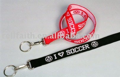 Custom Printed Lanyard with Split Ring and Other Accessories