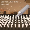 Aluminio 10w g24 gx24 led pl lámpara