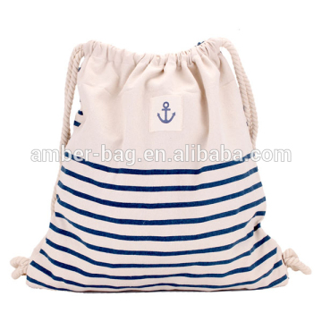 High Quality Canvas Drawstring Gym Bag