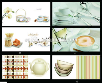 inkjet painted decorative tiles