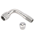 Metal tire valve extension rod motorcycle valve nozzle