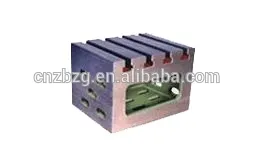 National Standard with t-slots Cast Iron Box Cube