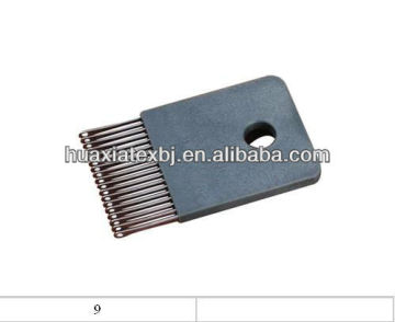 Plastic guide blocks_9 for crochet machines