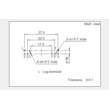 Serie Rs15h Schiebepotentiometer