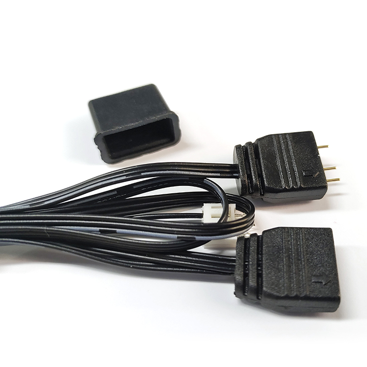 4-pin 3-pin row of females