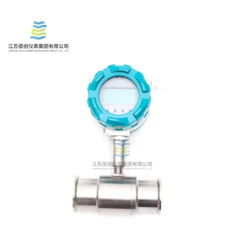 Turbine Flowmeter Stainless Steel Liquid Flow Meter Volumetric