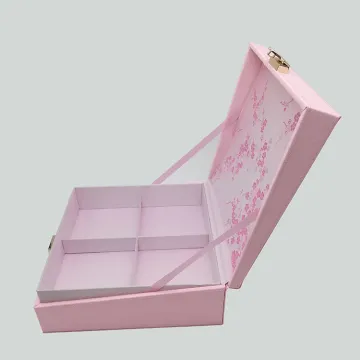 Book-Shaped Paper Box Homemade For Cosmetics