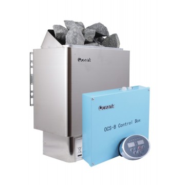 Oceanic Stainless Steel Sauna Heater with Digital Remote Control