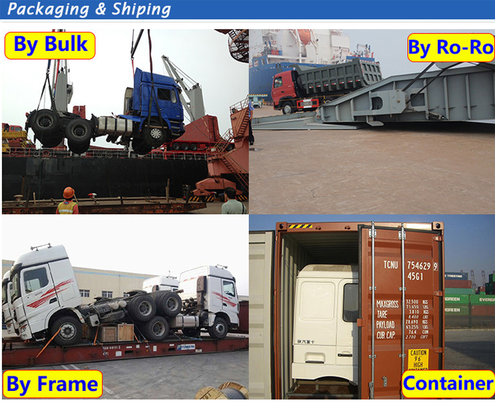 Package concrete mixer truck