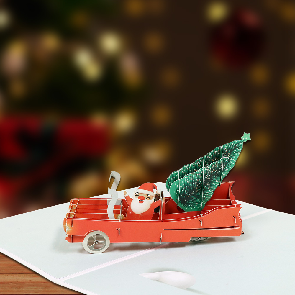 3D Pop up Greeting Card for Christmas