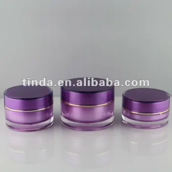 round acrylic jar,cream jar,nail gel jar