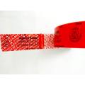 cinta de embalaje vacío de transferencia completa roja