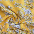 Spunne Woven Rayon Challis Fabric Floral Viscose Material