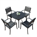 Sleek Aluminum Outdoor Set