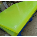 Plastic polyurethane plate transparent malinaw dilaw na pu sheet para sa pagputol