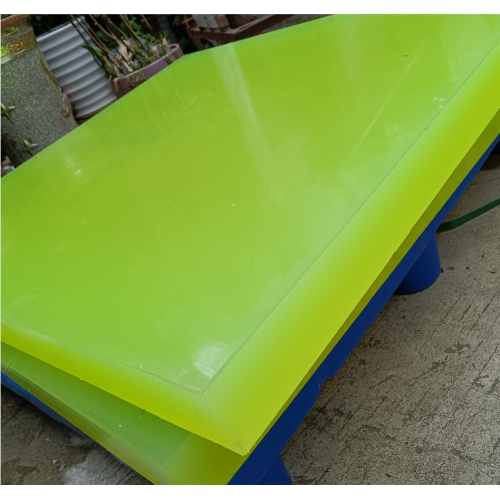 Plastic Polyurethane Plate Transparent Clear Yellow PU Sheet