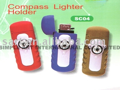 Compass Lighter Holder
