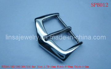 Blue Plated Stainless Steel Watch Buckles (SPB012)