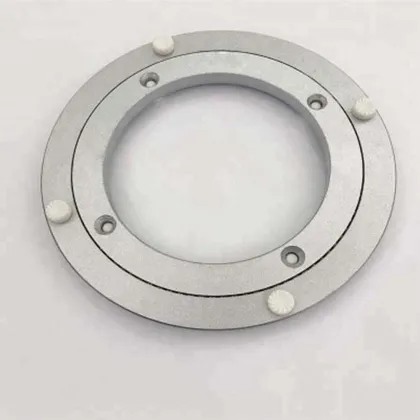 360 Degree Aluminum Swivel Plates Dining Table Lazy Susan