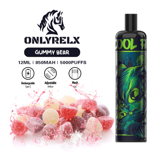 Onlyrelx Energy5000 Energy5000 Wholesale Rechargeable disposable Vape Pen E Cig Manufactory