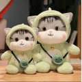 Soft cute hat cat plush toy