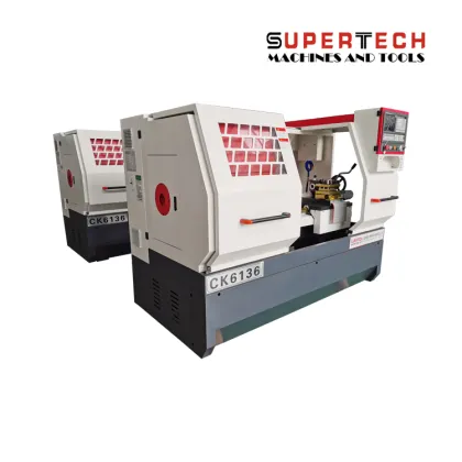 SuperTech LCK360 Turn-Mill CNC Lathe Machine - High Quality Fanuc CNC Lathe
