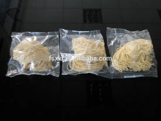 Japanese seafood noodle/ stretched noodles packing machine