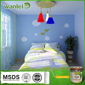 Popular high quality interior decorative wallpaper paint