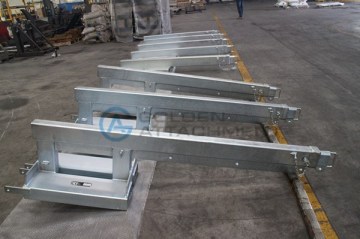 Boom Jib Forklift attachments Industrial rigging