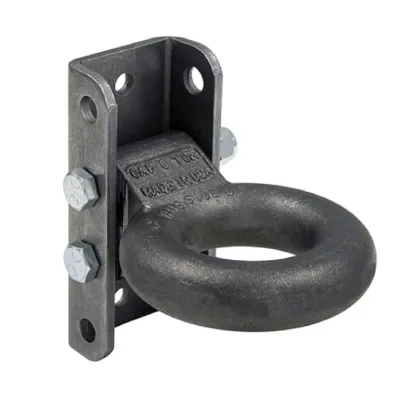 Lunette Eye Pintle Ring Trailer Hitch 24000 LBS Capacity