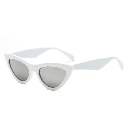 2020 Customizable Cat Eye Sunglasses with Triangle Frame