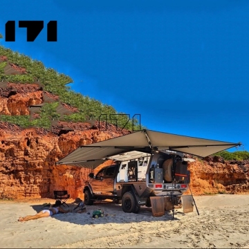 Aluminum Self-Supporting Roof Rack and Tent for Isolation in Port Augusta