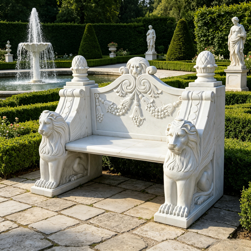 white-marble-garden-bench-full-view
