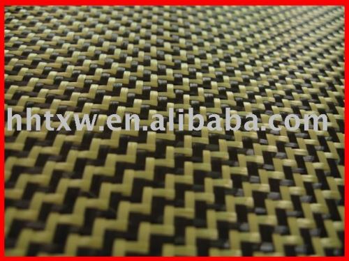 carbon kevlar hybrid fabric