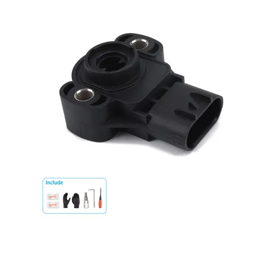 BAJUTU Black Throttle Position Sensor With Toolbox Throttle Position Sensor Throttle Position Sensor for Chrysler